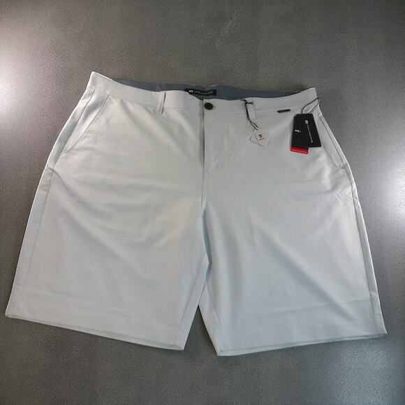 TravisMathew Wanderlust Shorts Men's 40 Inch Waist Flat Front Gray NWT - Picture 1 of 7